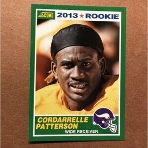 Cordarrelle Patterson Score NFL Football Rookie Card #351 Mint